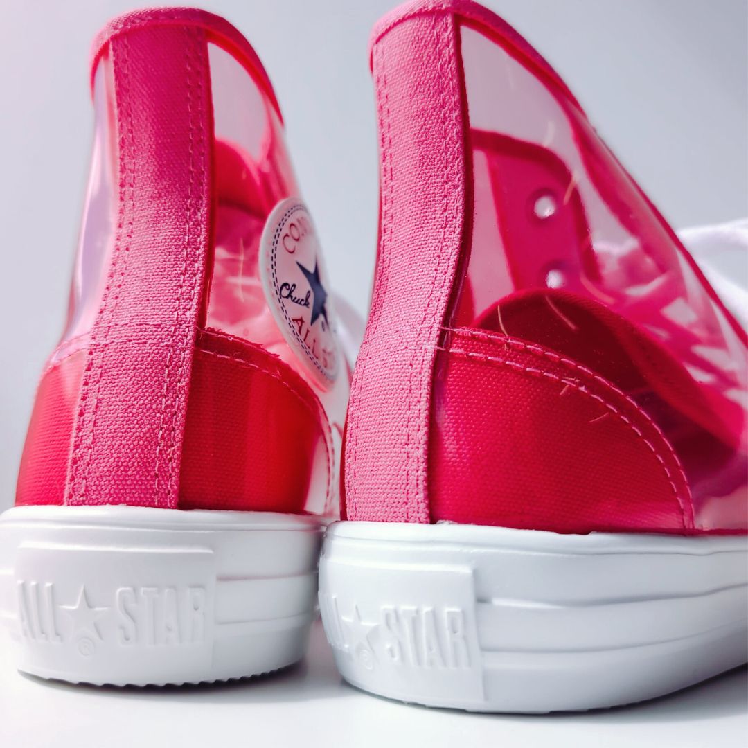 CONVERSE ALL SATR LIGHT CLEARMATERIAL HI PINK | 23.5cm | 31300441