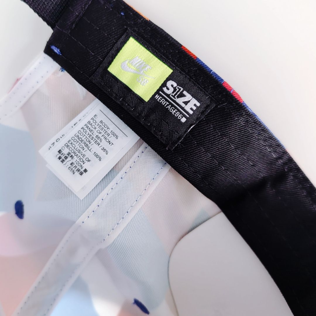 『ナイキ SB プリンテッド スケートボードキャップ』JPN