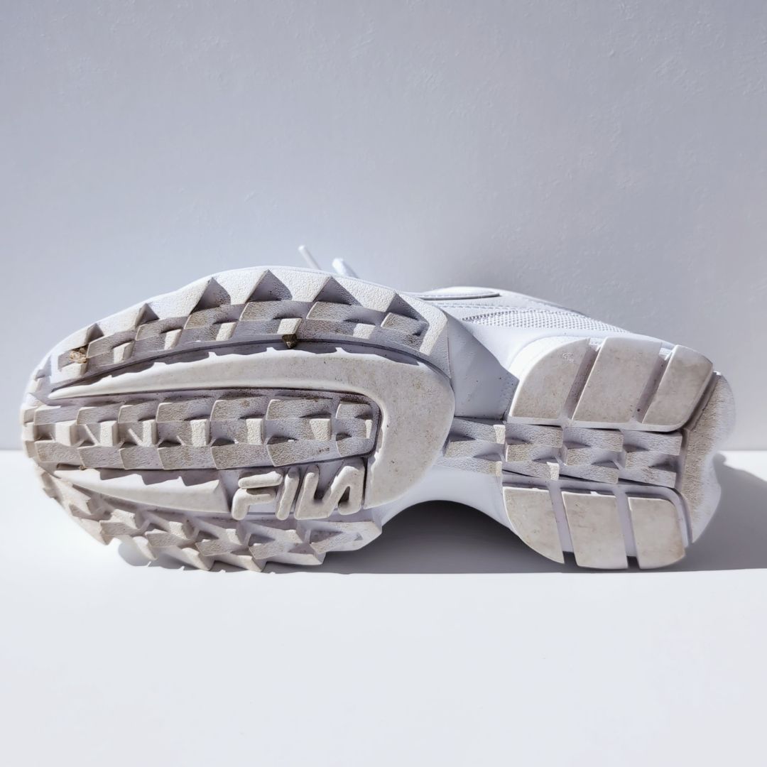 FILA Disruptor II Premium WHITE/WHITE | 23.0cm | 5VF80170 100