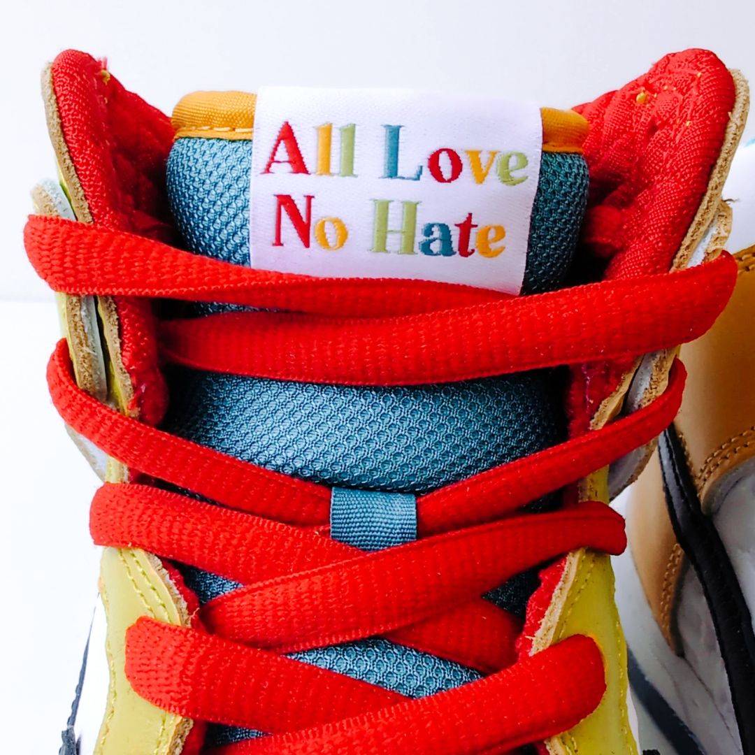 Nike SB DUNK HIGH PRO QS "All Love,No Hate" | DH7778-100 | 25.0cm