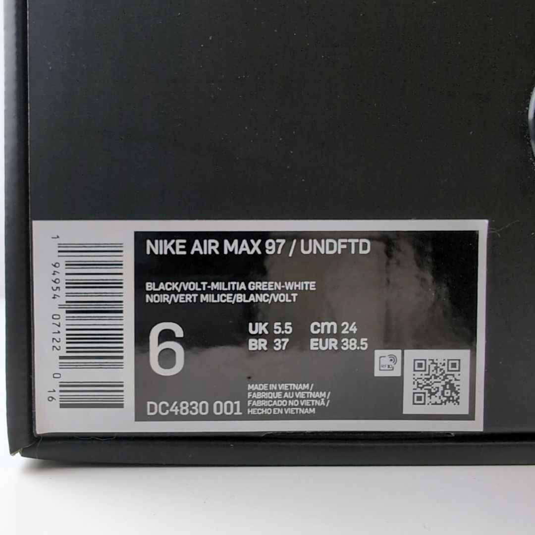NIKE AIR MAX 97 UNDFTD"Black" | 24.0cm | DC4830-001