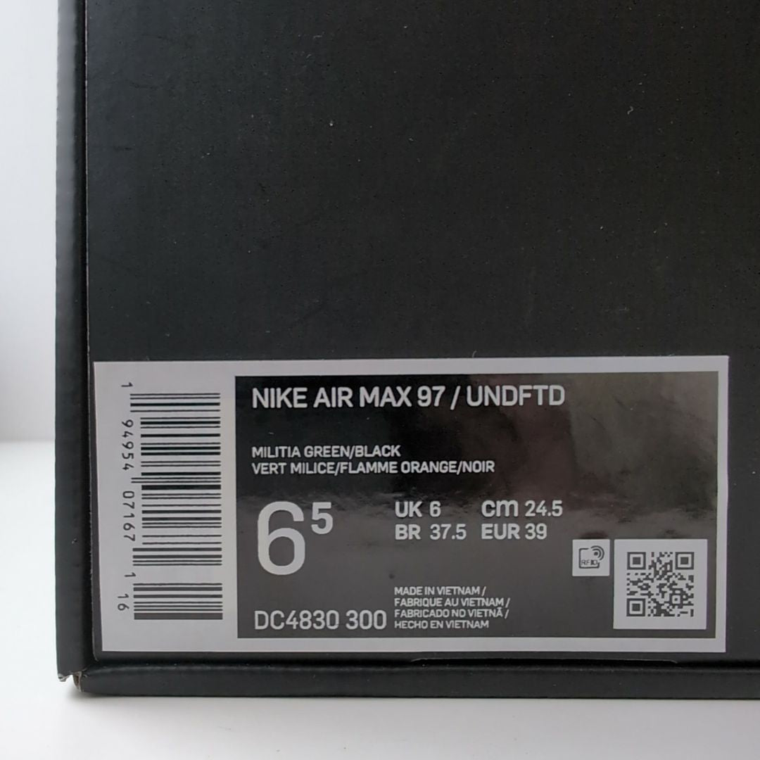 NIKE AIR MAX 97 UNDFTD"Olive" | 24.5cm | DC4830-300