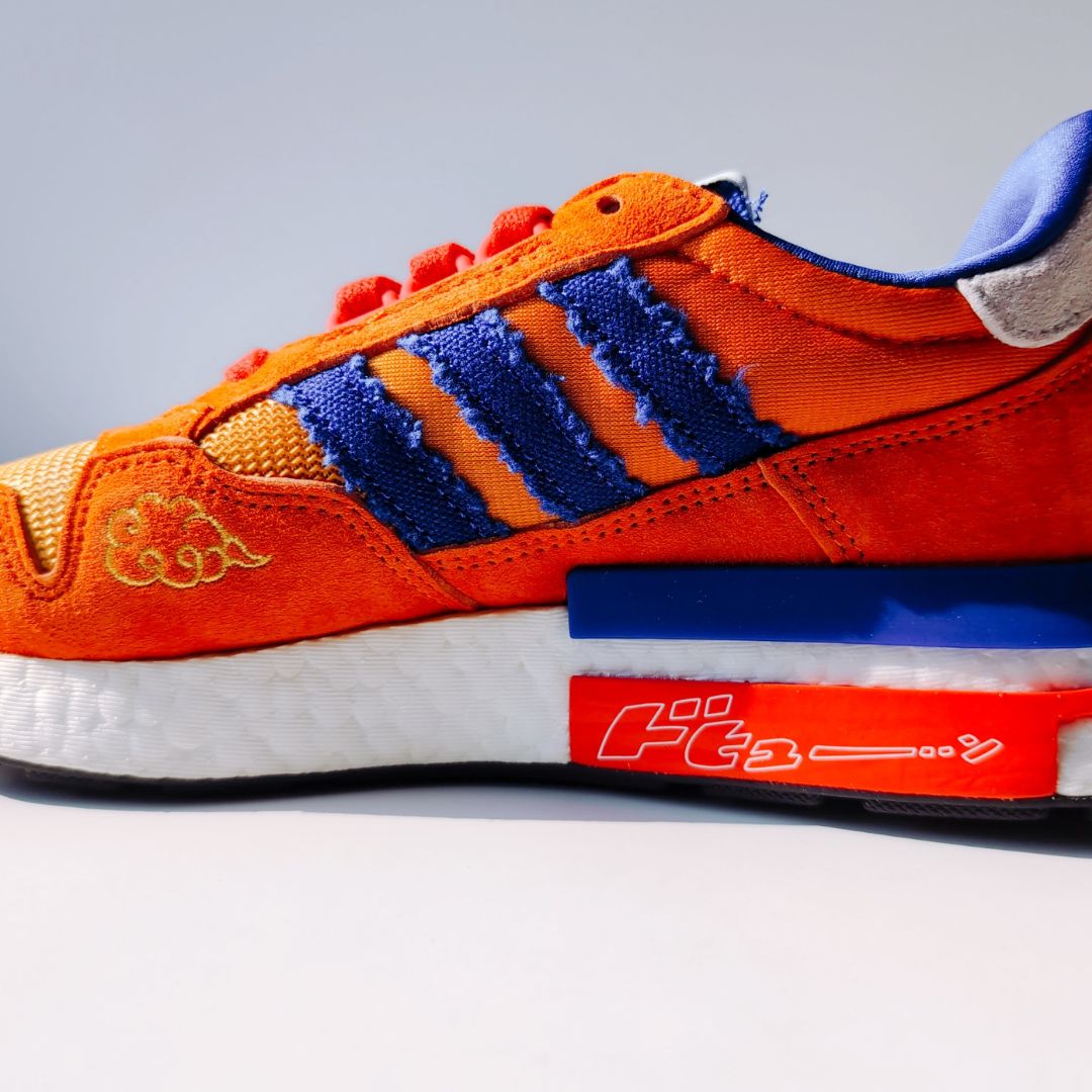 DRAGON BALL Z × ADIDAS ZX 500 RM "SON GOKU" | 24.0cm | D97046