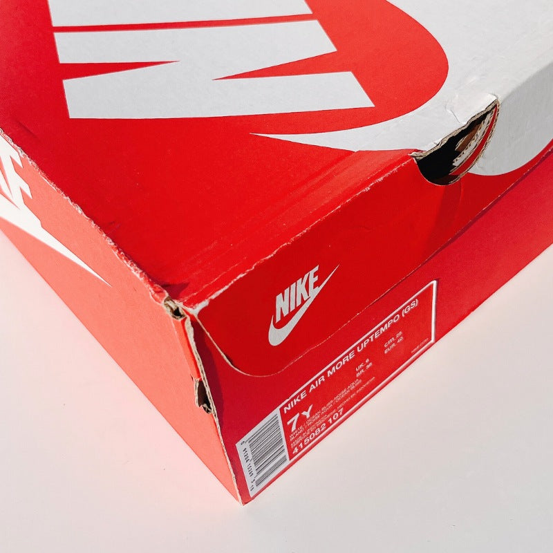 NIKE AIR MORE UPTEMPO GS "White Aqua Gum"|25.0cm|415082-107