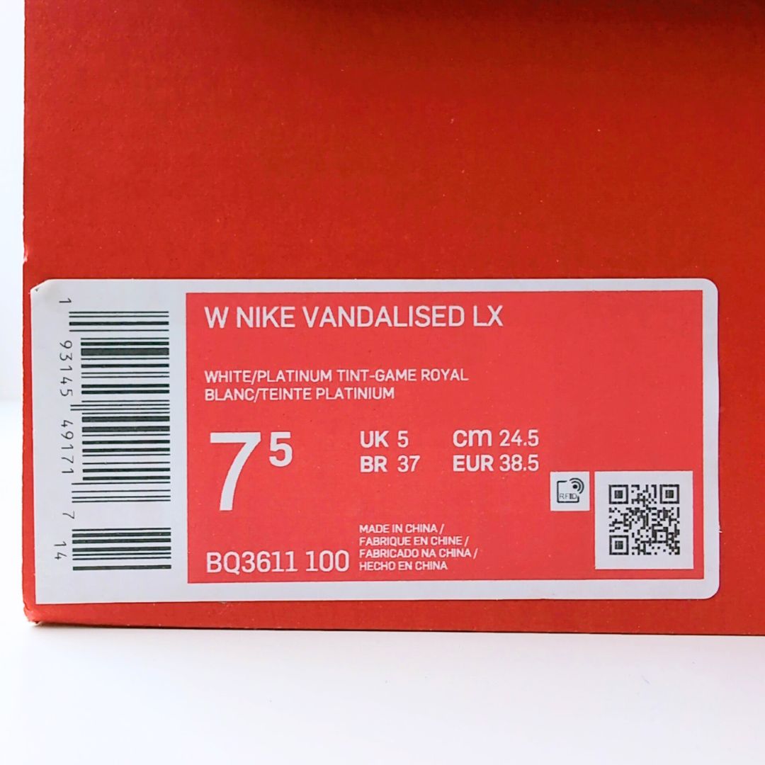 Nike WMNS Vandalased LX"White" | 24.5cm | BQ3611-100