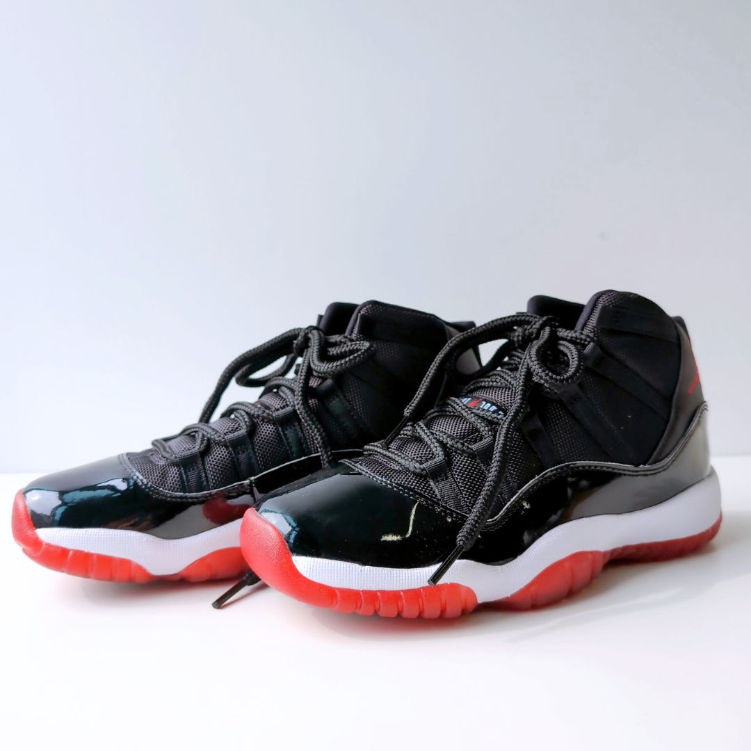 NIKE AIR JORDAN 11 RETRO GS "BRED" | 24.5cm | 378038-061