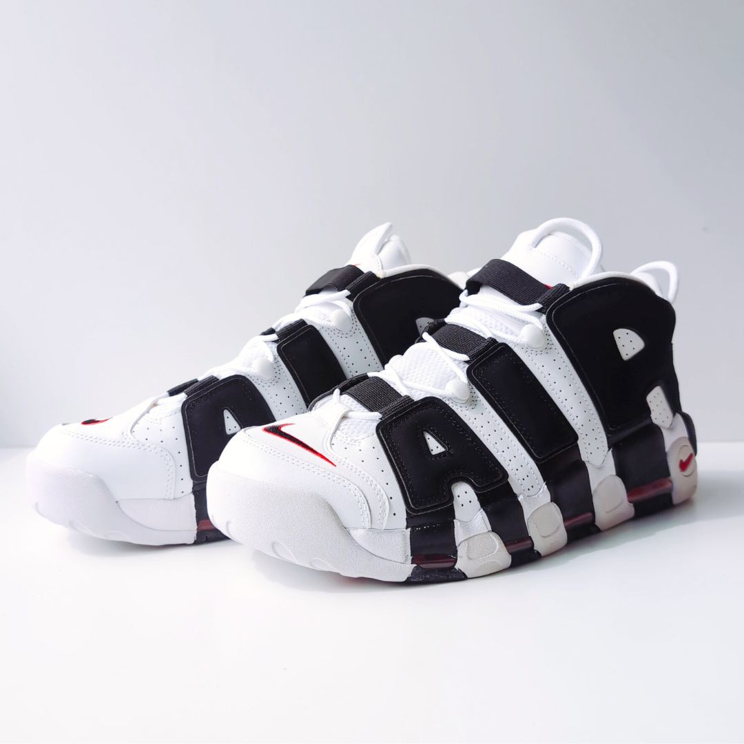 Nike Air More Uptempo BLACK UNVERSITY RED 31.0cm 414962 105