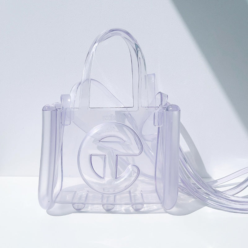 『Telfar × Melissa "Telly Jelly"』Small Jelly Shopper - Clear テルファー×メリッサ コラボバッグ クリアバッグ