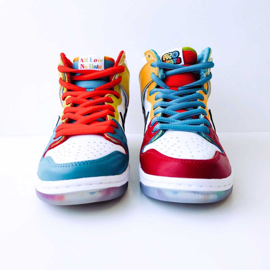 Nike SB DUNK HIGH PRO QS "All Love,No Hate" | DH7778-100 | 25.0cm