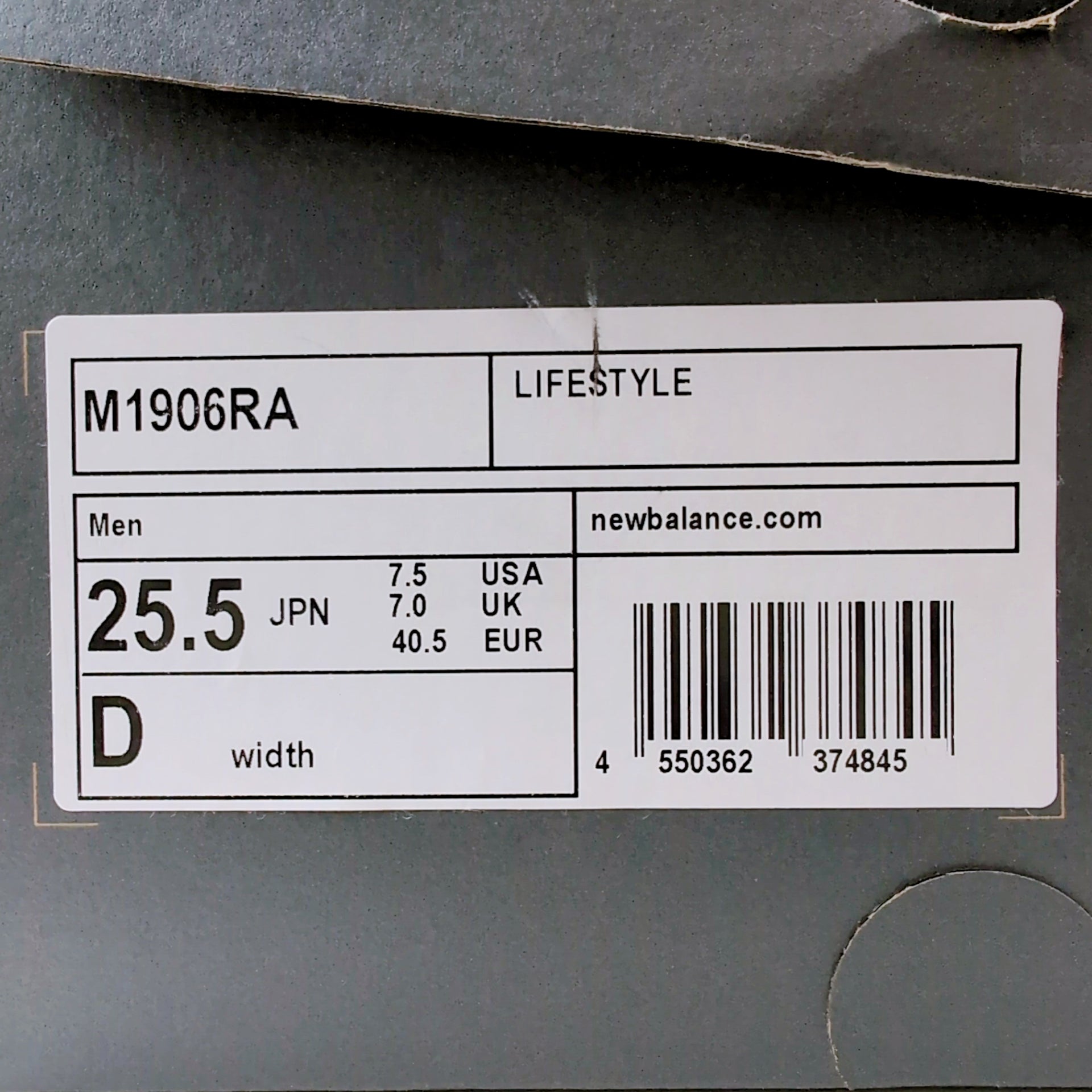 New Balance 1906RA "Silver" | 25.5cm | M1906RA