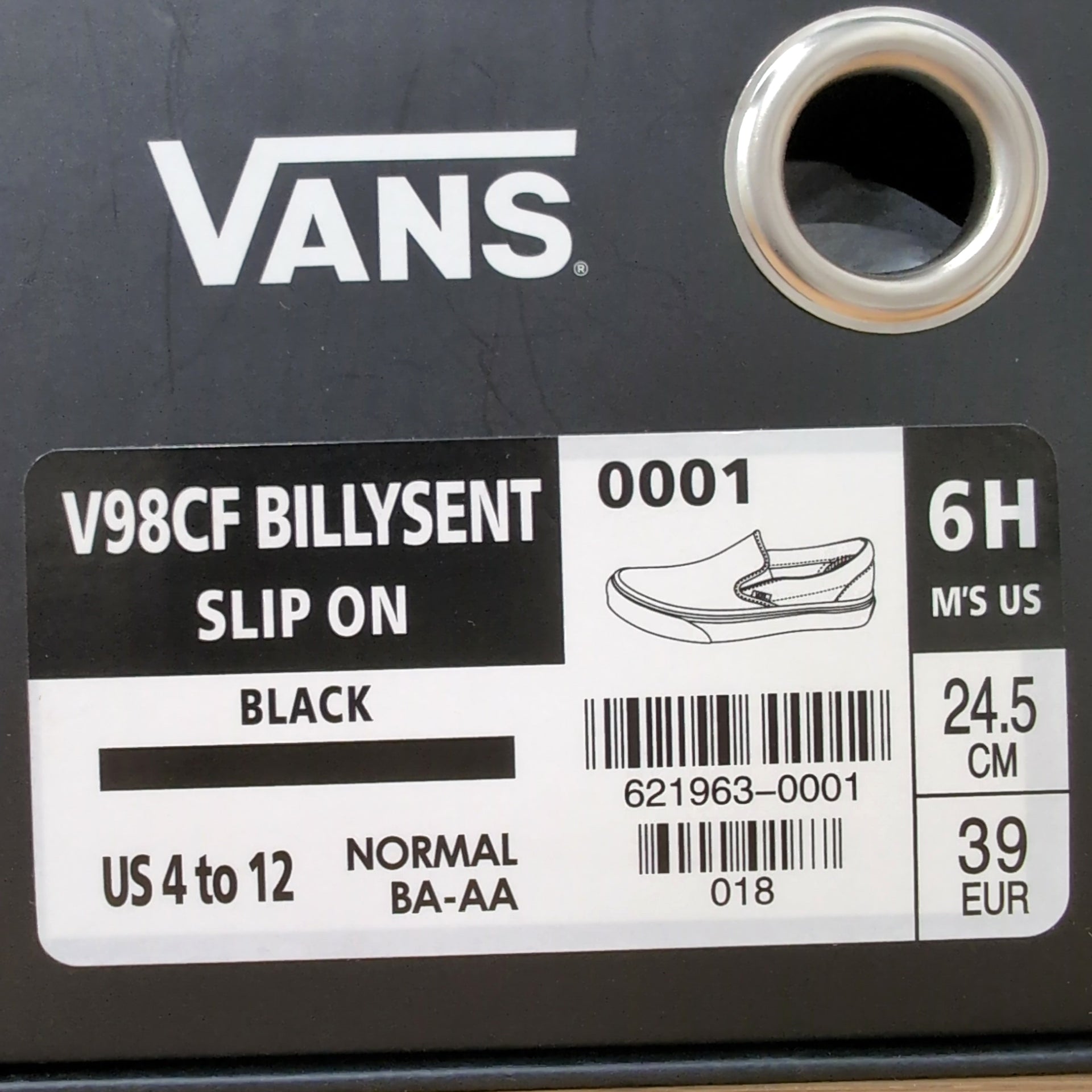 Vans × Billy’s ”Upside Down” Slip-On | V98CF | 24.5cm