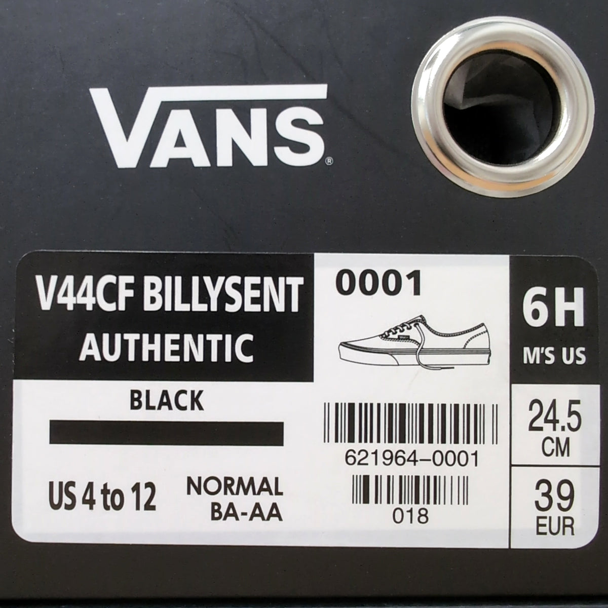 Vans × Billy’s ”Upside Down” AUTHENTIC | V44CF | 24.5cm