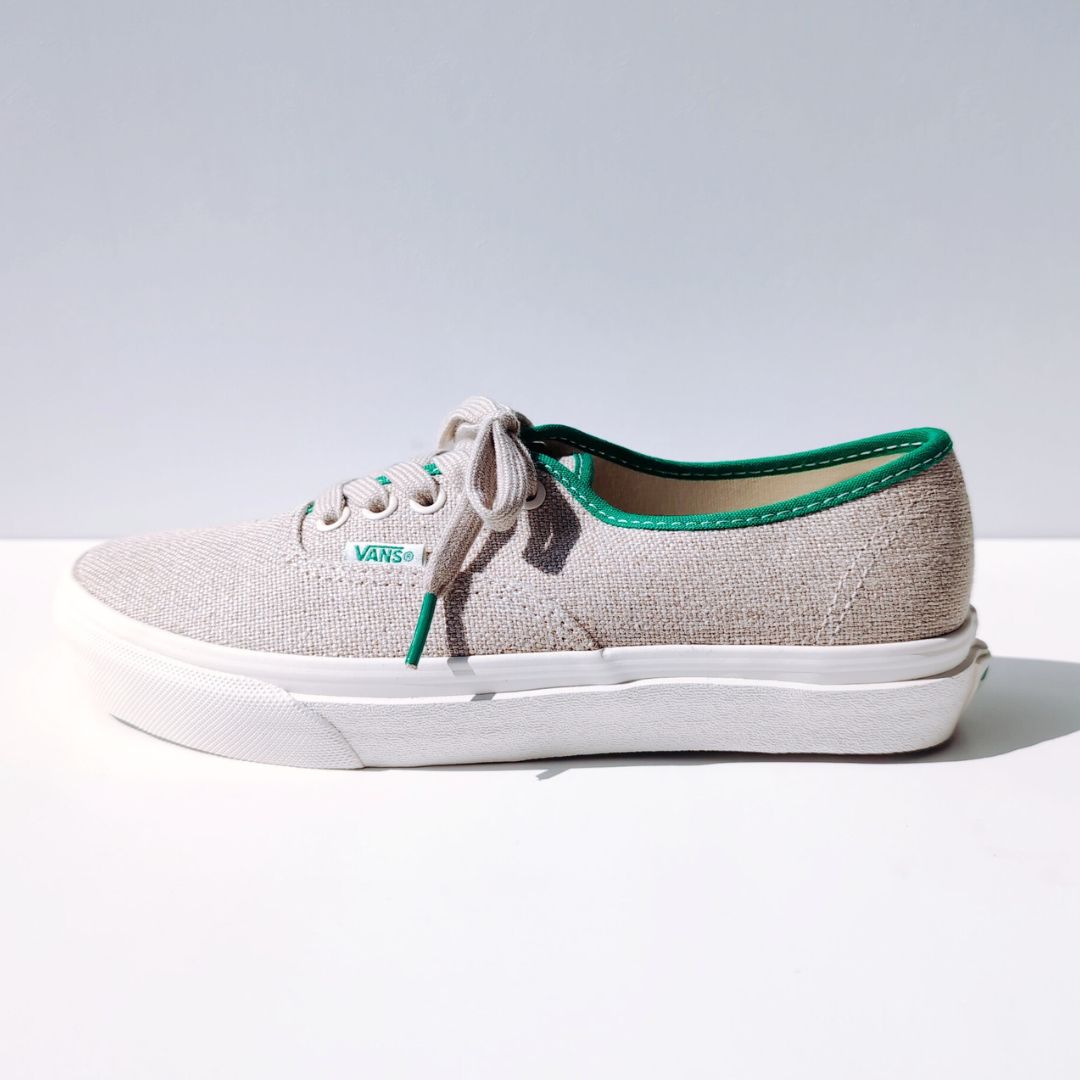 vans AUTHENTIC HEMP V44CF NATURE/GREEN | 24.5cm