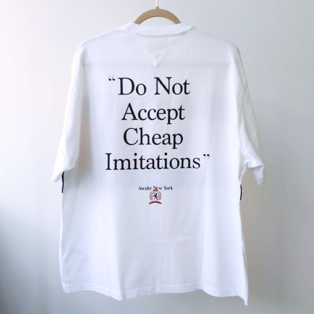 『Tommy ×Awake NY Flag Tee』コラボアイテム フラッグTシャツ 半袖 ホワイト