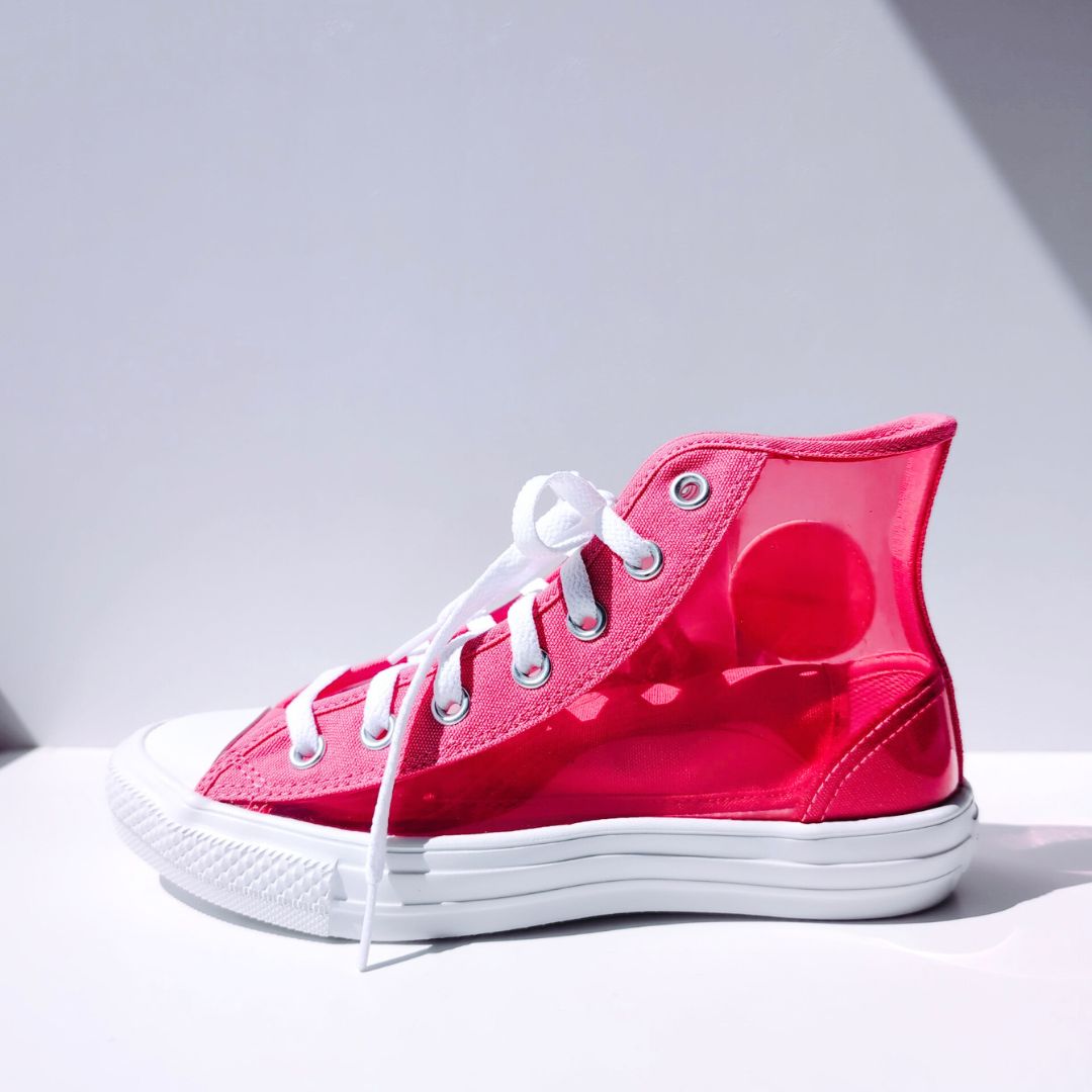 CONVERSE ALL SATR LIGHT CLEARMATERIAL HI PINK | 23.5cm | 31300441