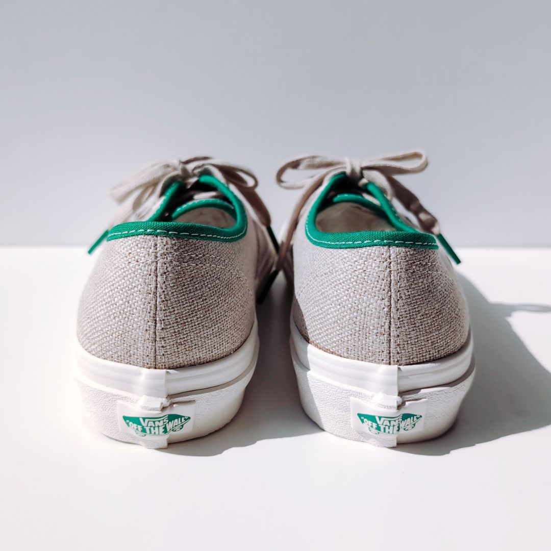 vans AUTHENTIC HEMP V44CF NATURE/GREEN | 24.5cm