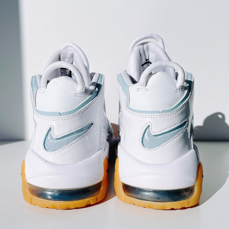 NIKE AIR MORE UPTEMPO GS "White Aqua Gum"|25.0cm|415082-107