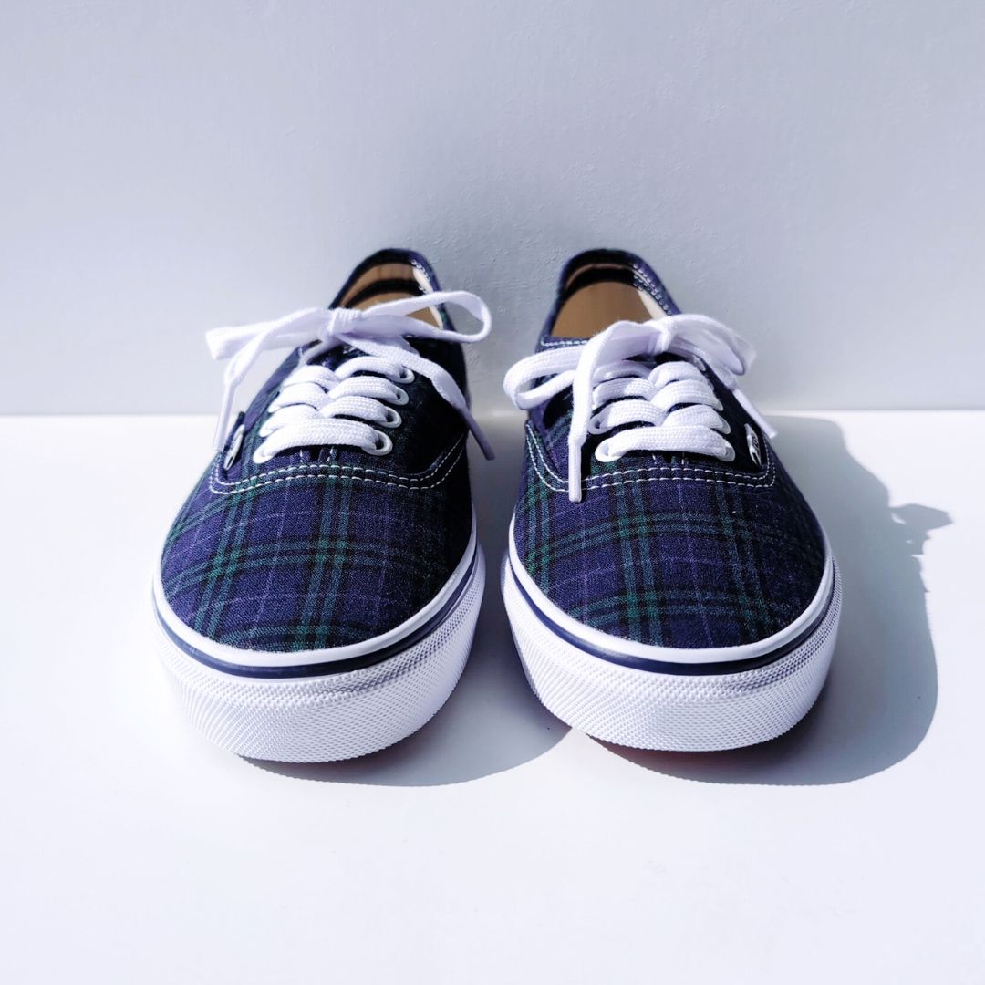 vans AUTHENTIC PREPPY V44CF GREEN CHECK | 24.5cm