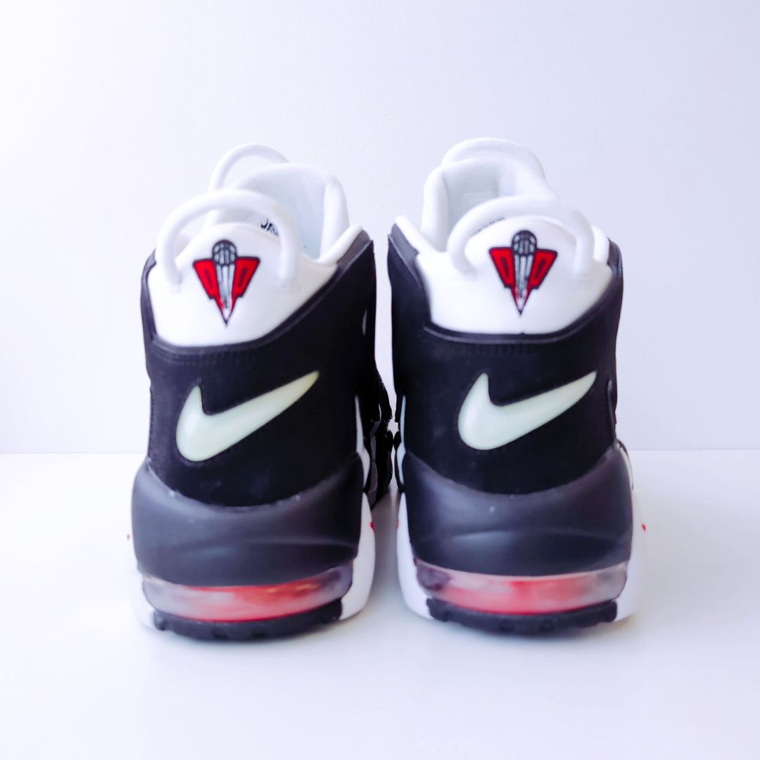 NIKE AIR MORE UPTEMPO BLACK-UNVERSITY RED|31.0cm|414962-105