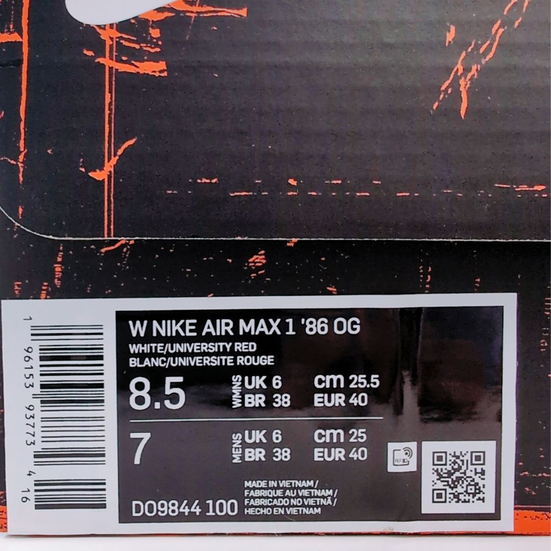 Nike WMNS Air Max 1 ’86 OG "Big Bubble Red" | 24.5cm,25.5cm | DO9844-100