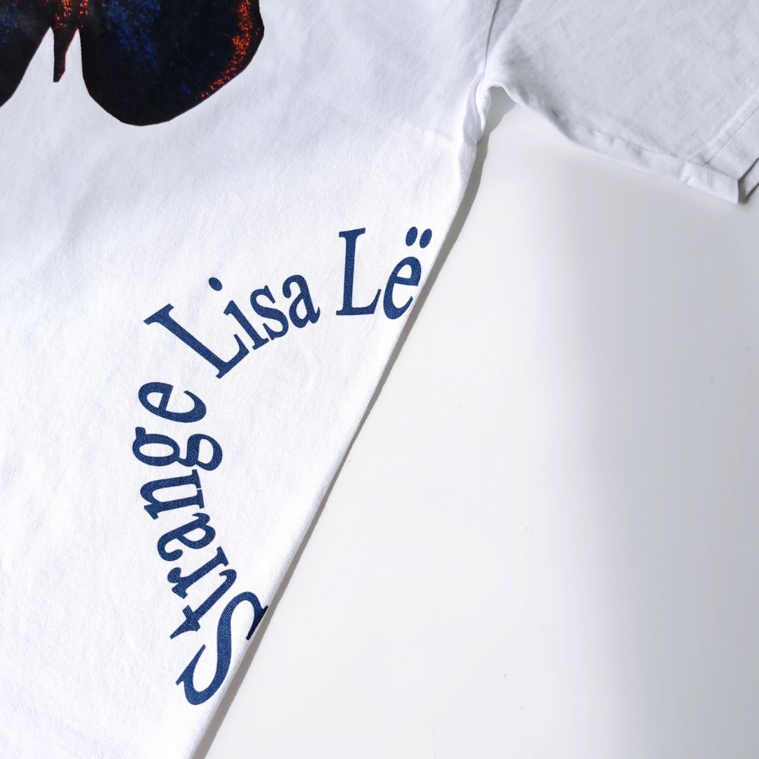 『UNION NY Butterfly Tee 』バタフライプリント 半袖Tシャツ : L