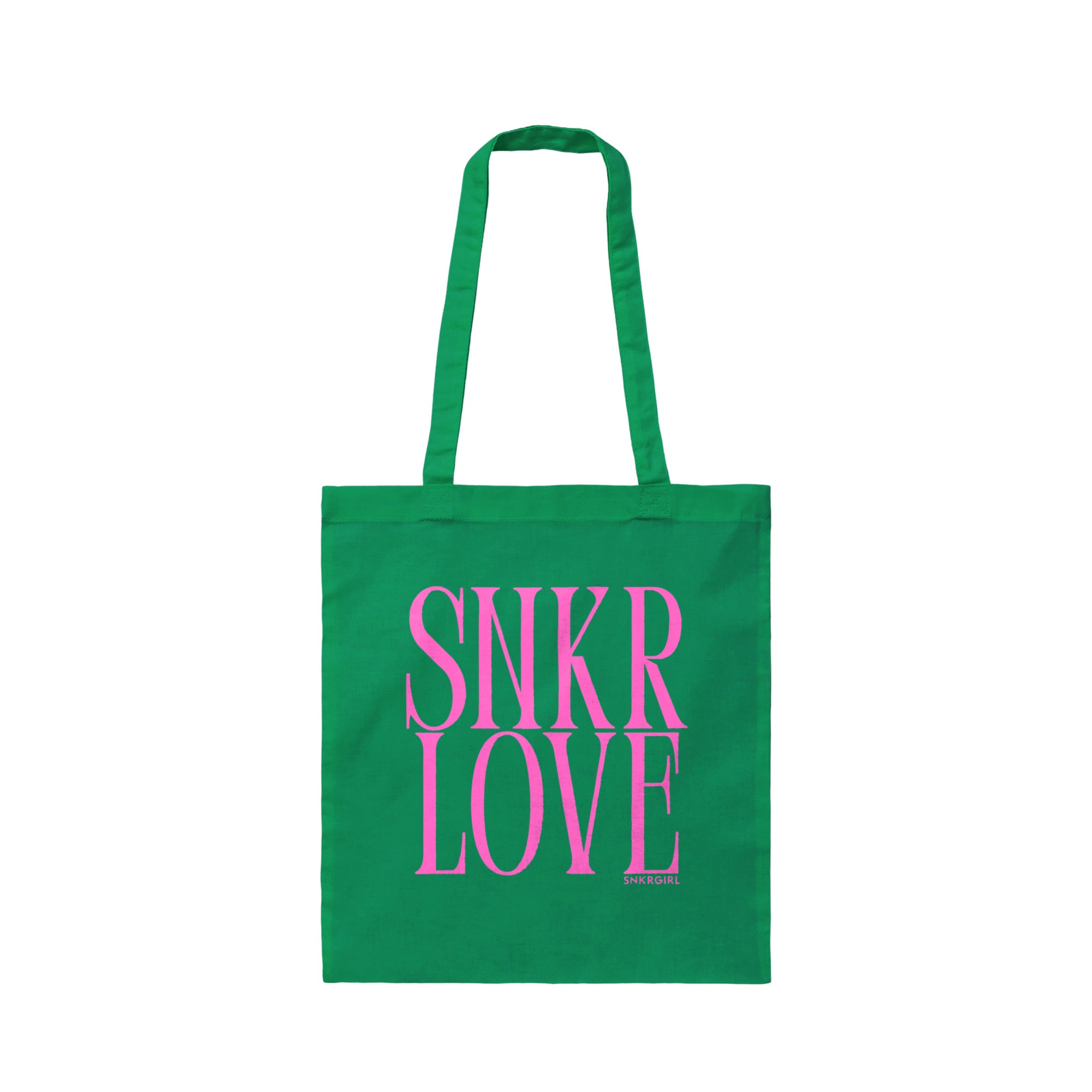 "SNKRLOVE" TOTE|グリーン kelly-green image