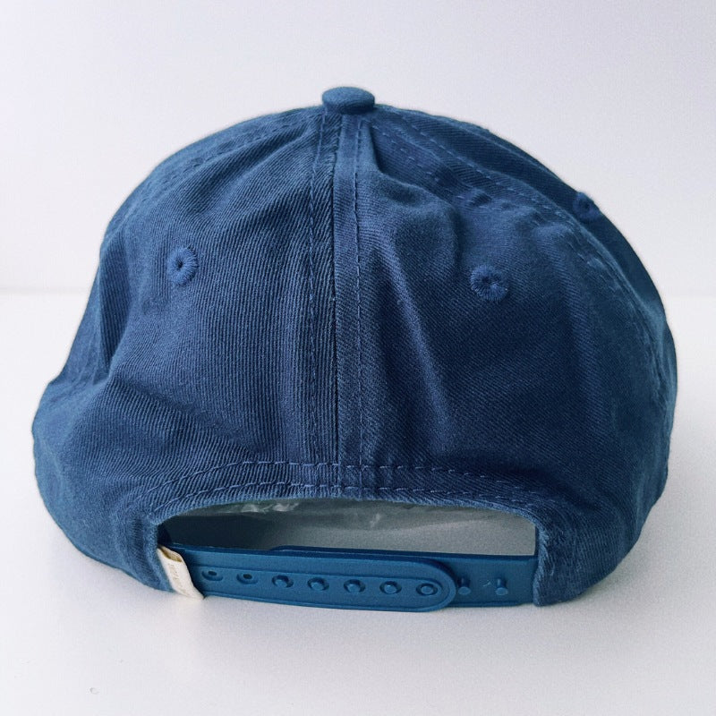 『AIME LEON DORE Fleur Logo Cap』エメ レオン ドレ フルールロゴキャップ : ネイビー