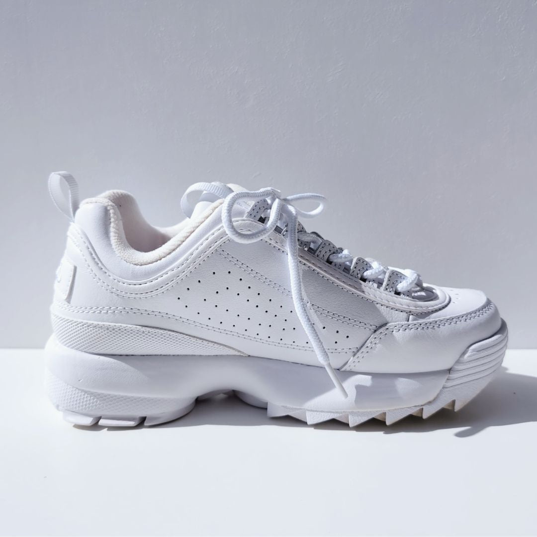 FILA Disruptor II Premium WHITE/WHITE | 23.0cm | 5VF80170 100