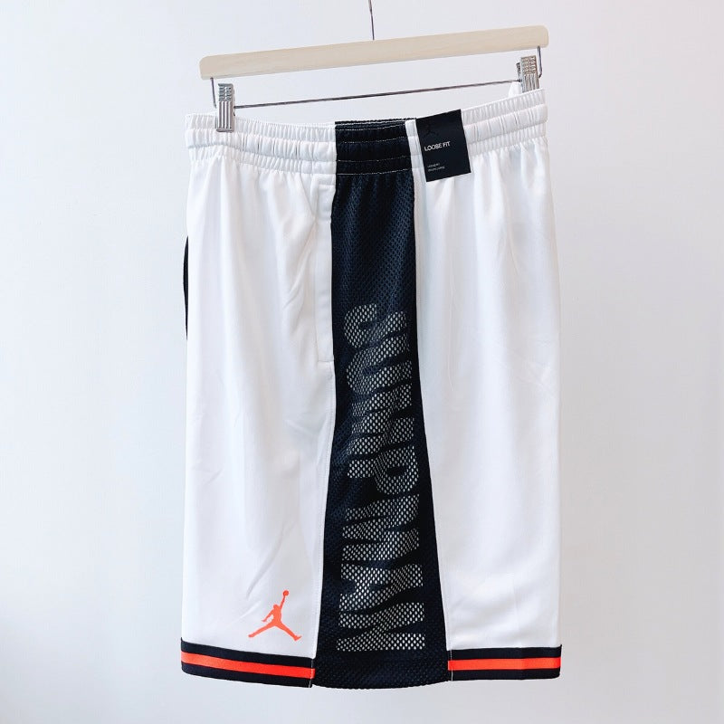 『Nike Jordan』バスケットボールショーツ Basketball shorts with mesh detail メッシュディテール バスパン ホワイト / 3XL