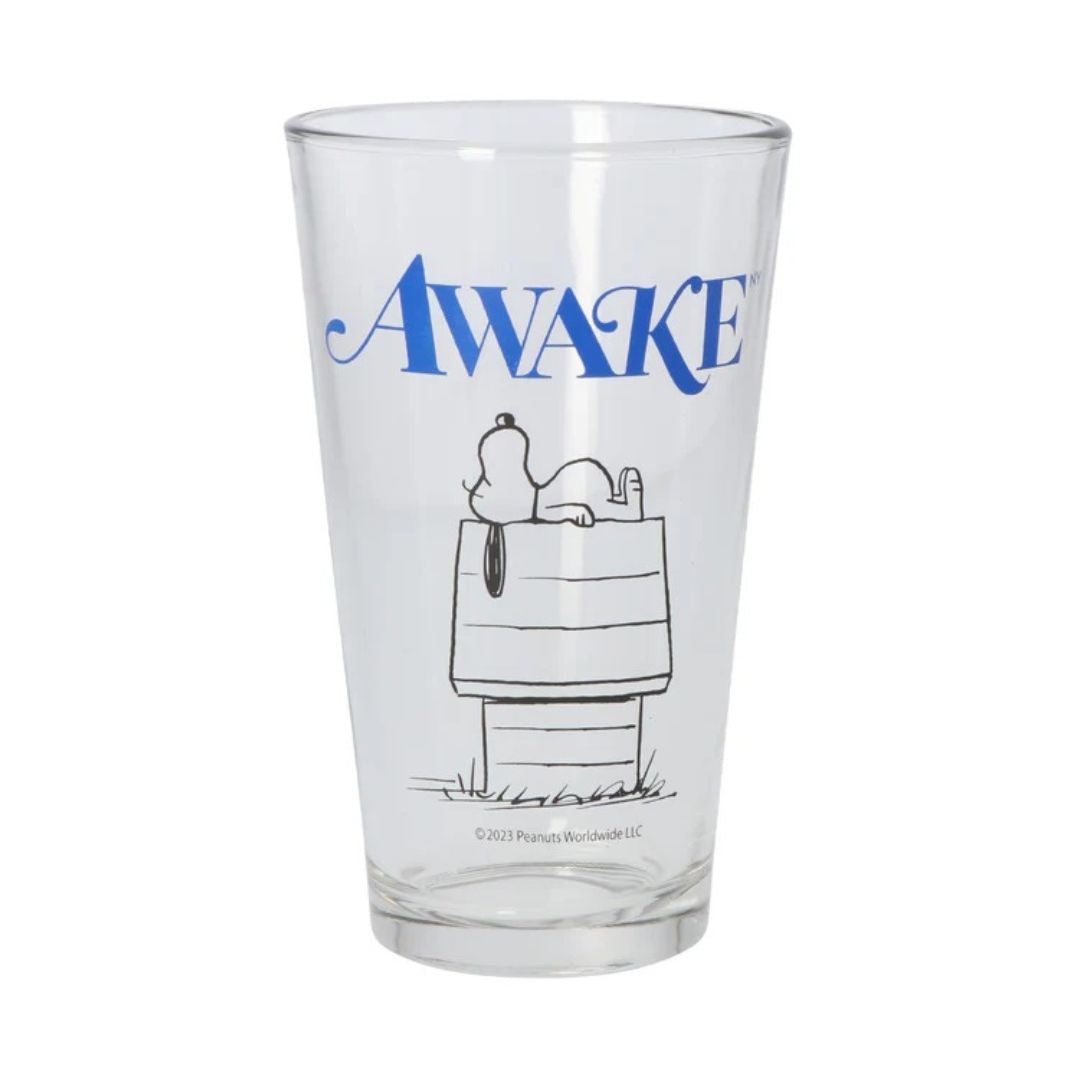 『Awake NY × Peanuts Glass Cup』スヌーピー グラス