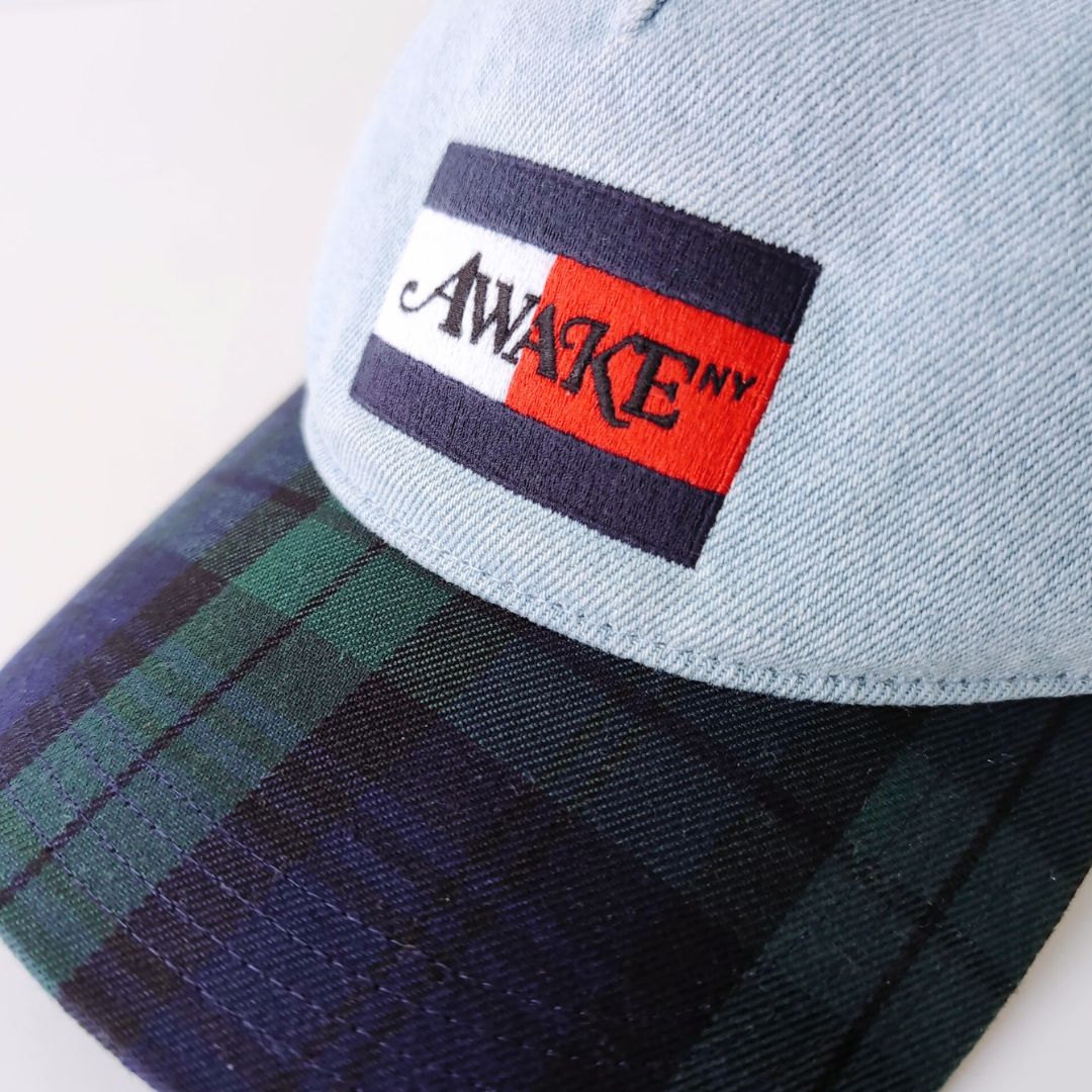 『Tommy × Awake NY Denim Flag Cap』コラボアイテム デニムフラッグキャップ