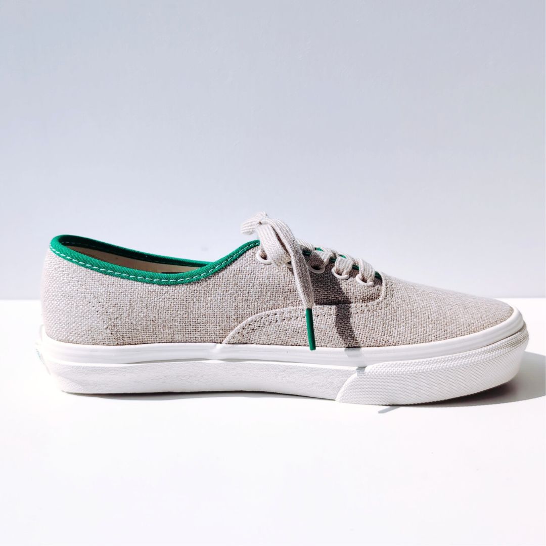 vans AUTHENTIC HEMP V44CF NATURE/GREEN | 24.5cm