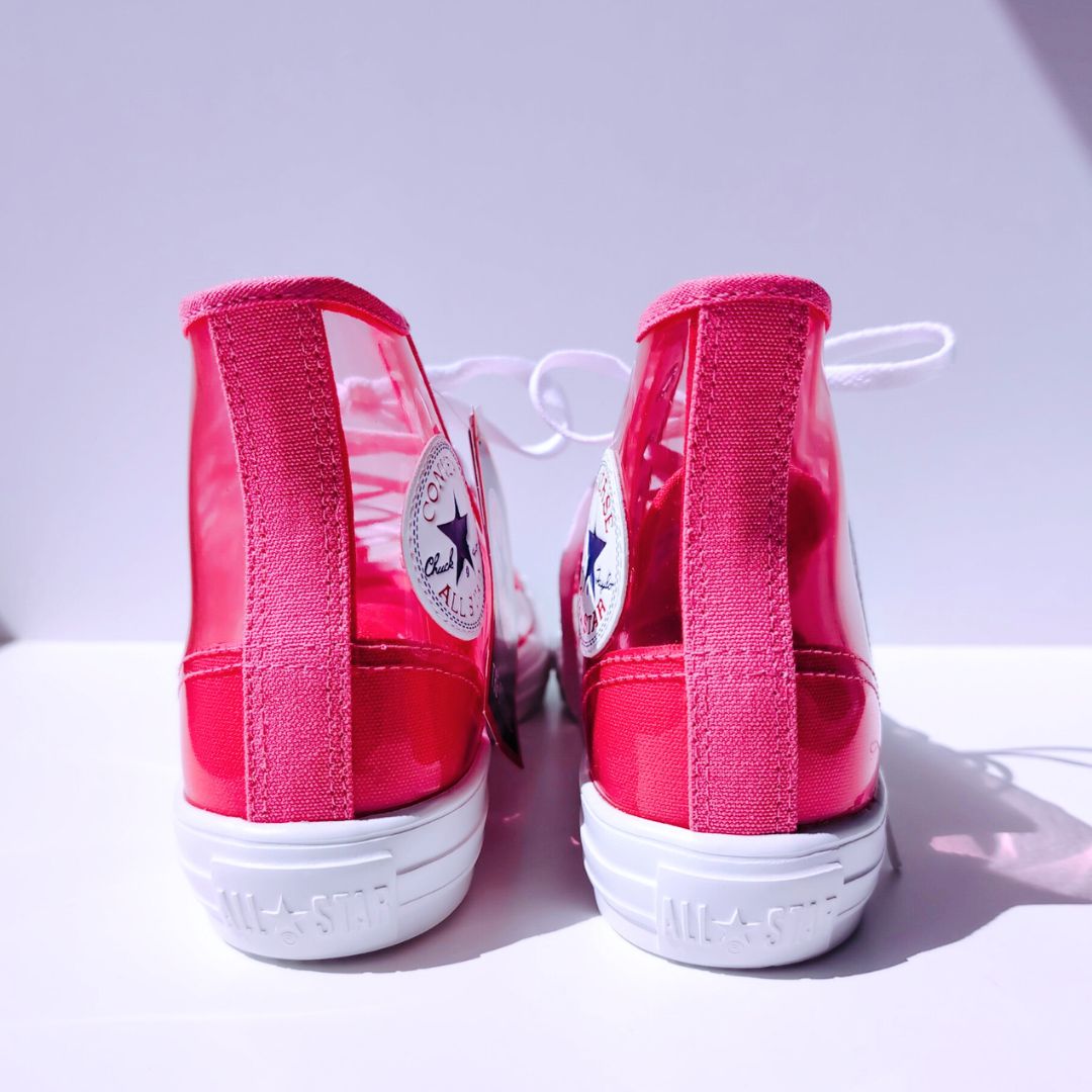 CONVERSE ALL SATR LIGHT CLEARMATERIAL HI PINK | 23.5cm | 31300441