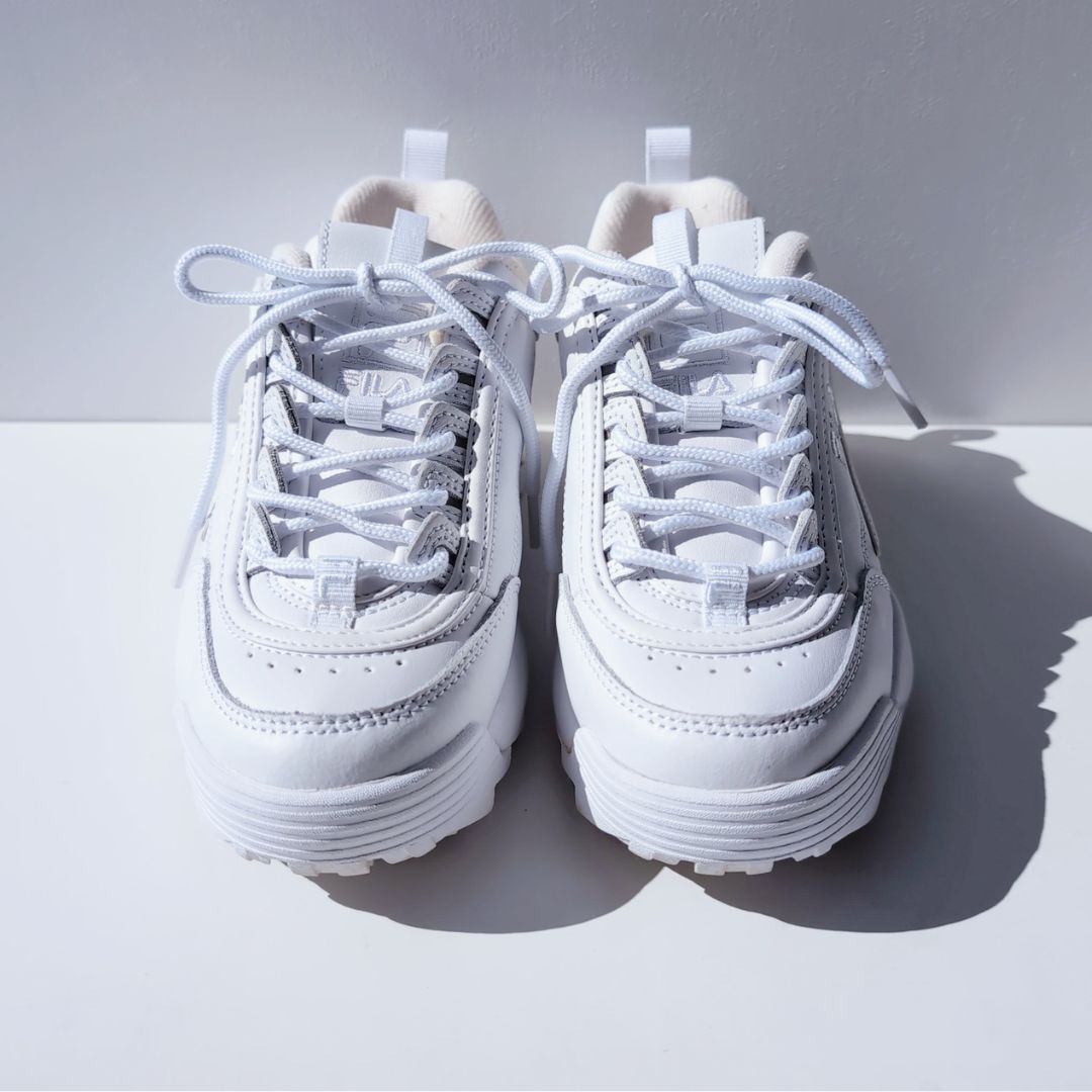 FILA Disruptor II Premium WHITE/WHITE | 23.0cm | 5VF80170 100