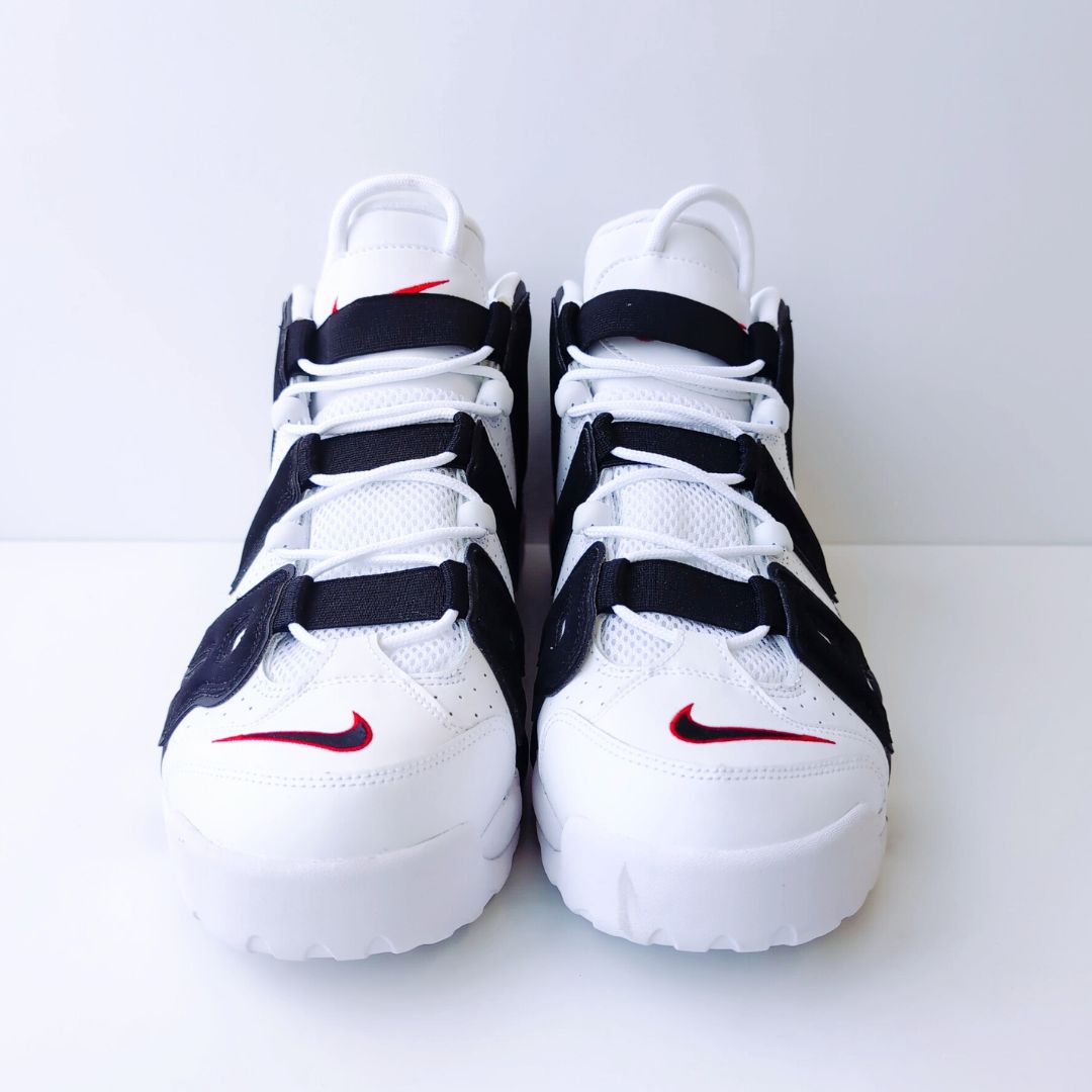 NIKE AIR MORE UPTEMPO BLACK-UNVERSITY RED|31.0cm|414962-105