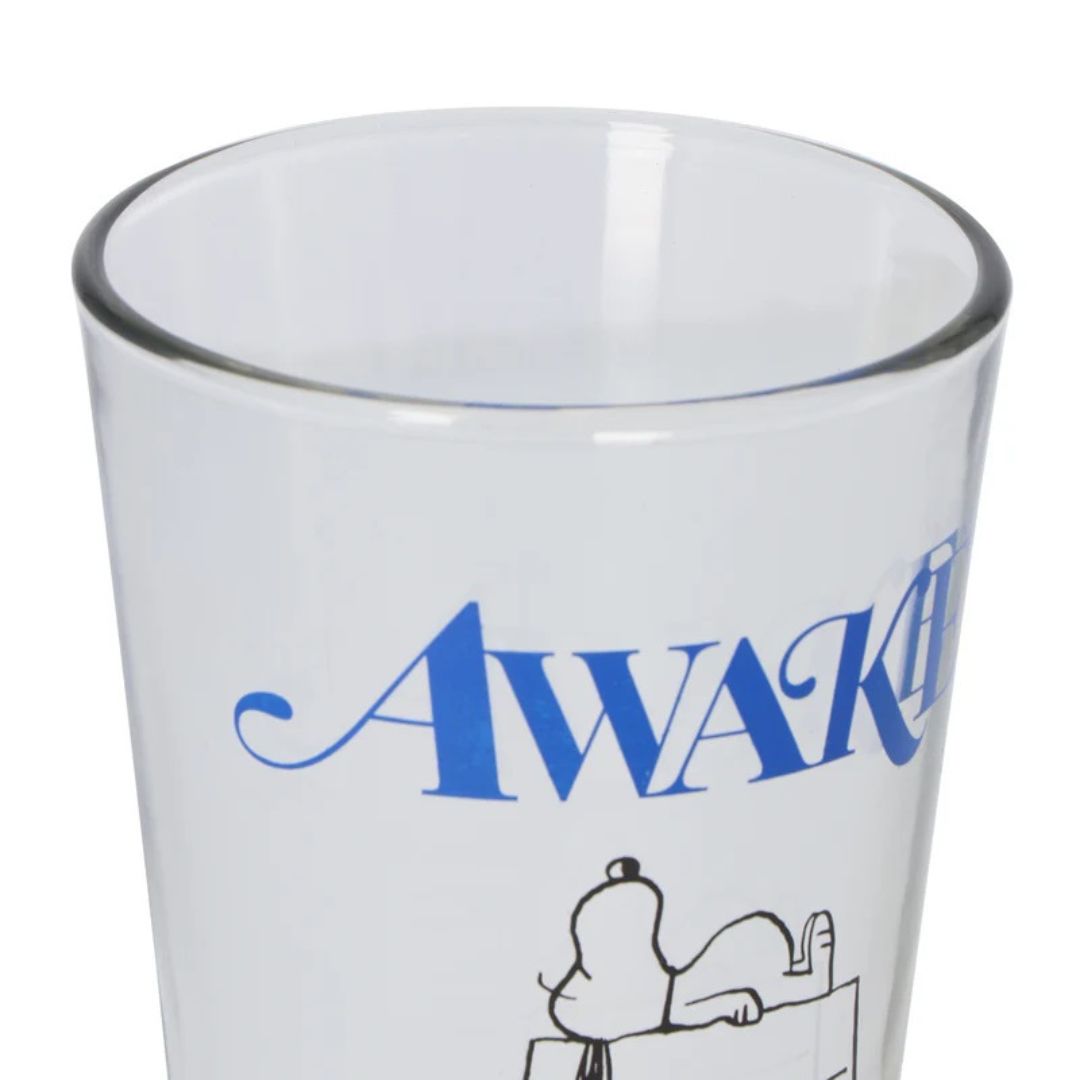 『Awake NY × Peanuts Glass Cup』スヌーピー グラス