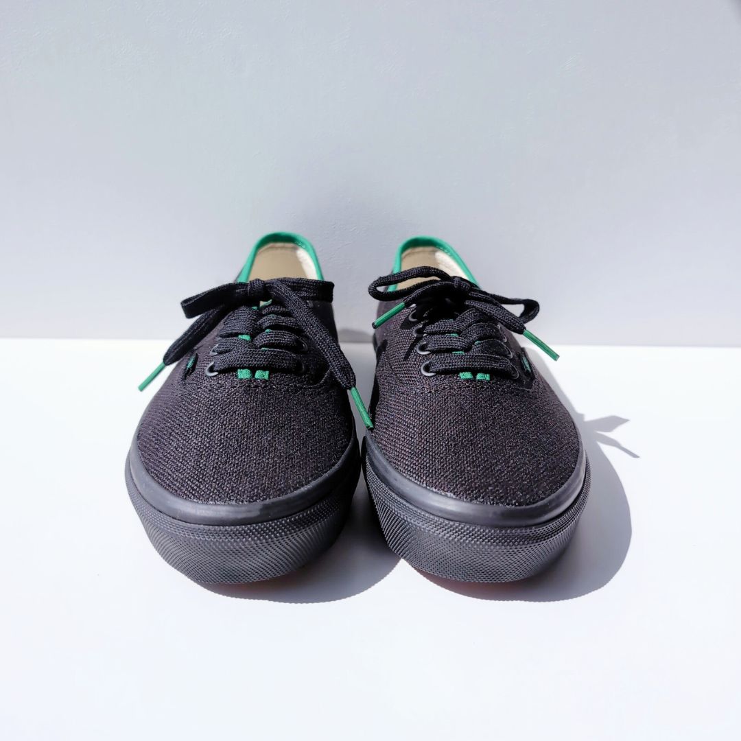 vans AUTHENTIC HEMP V44CF Black/Green| 24.5cm