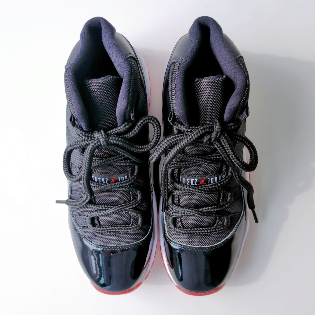 NIKE AIR JORDAN 11 RETRO GS "BRED" | 24.5cm | 378038-061