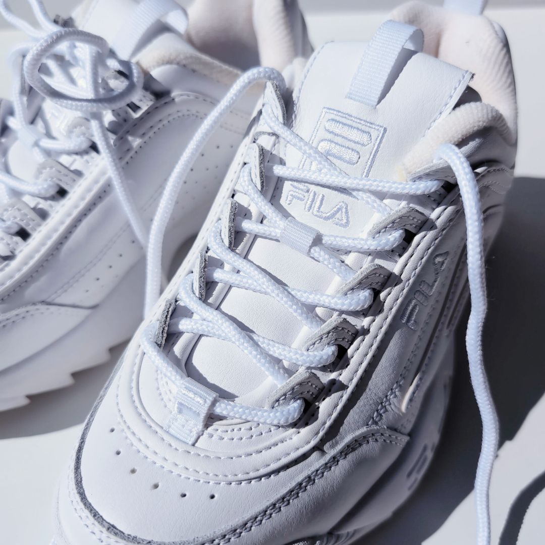 FILA Disruptor II Premium WHITE/WHITE | 23.0cm | 5VF80170 100