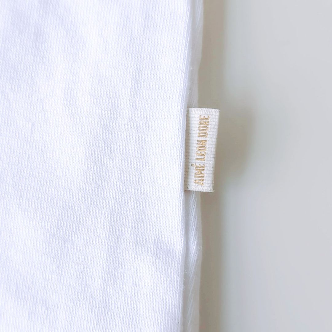 『Aime Leon Dore Apple Energy Tee』エメレオンドレ バックプリント リンゴ 半袖Tシャツ : M