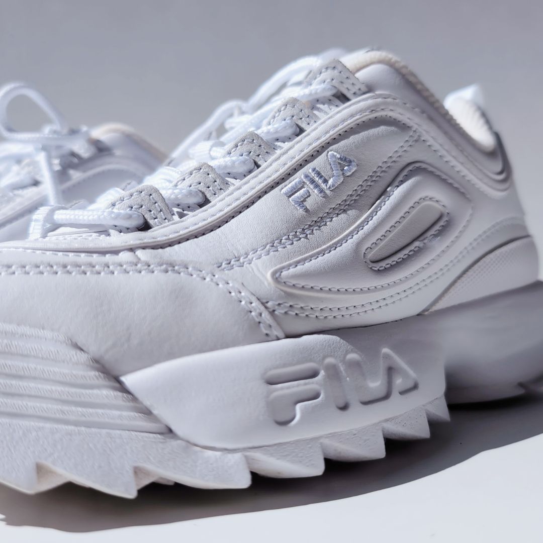 FILA Disruptor II Premium WHITE/WHITE | 23.0cm | 5VF80170 100