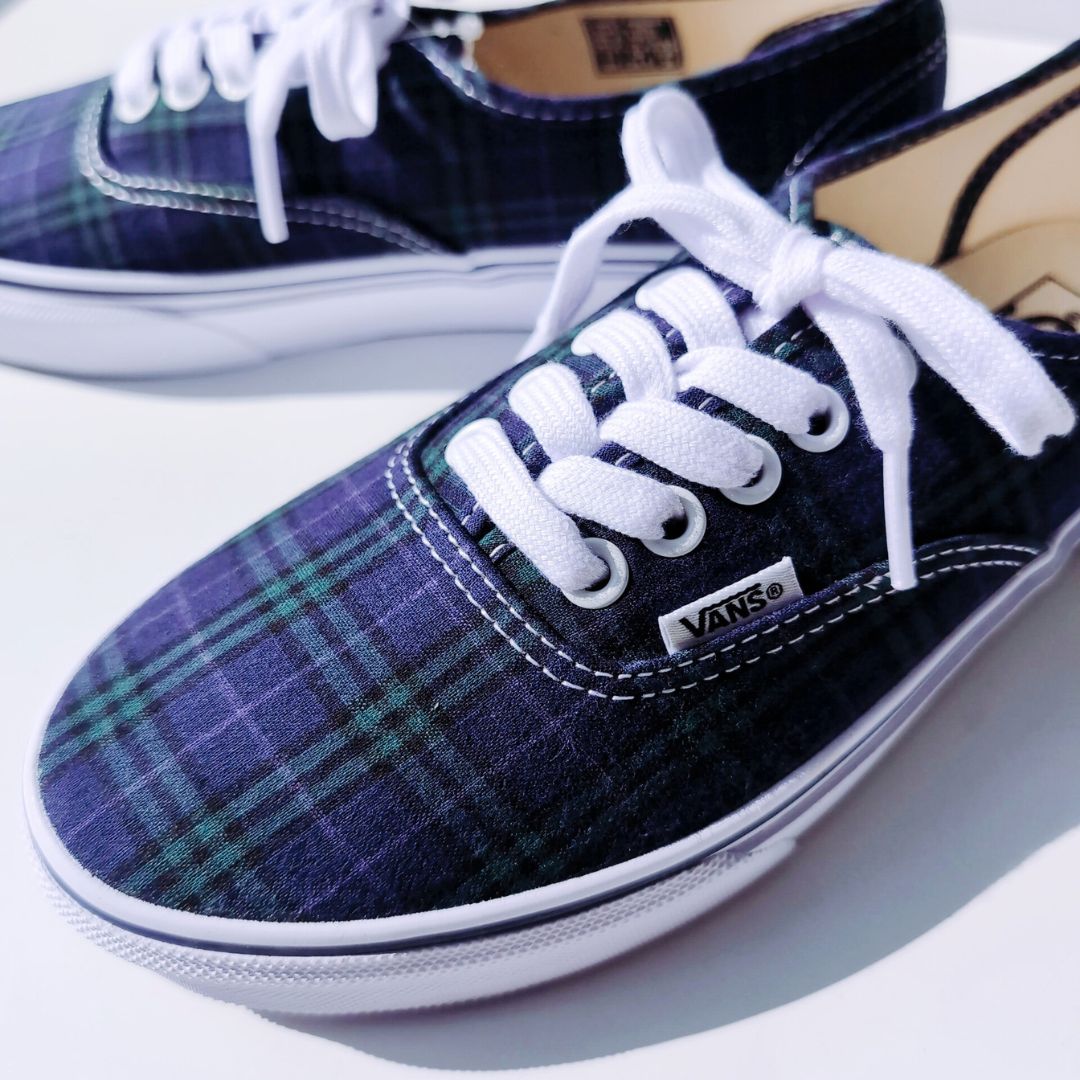 vans AUTHENTIC PREPPY V44CF GREEN CHECK | 24.5cm