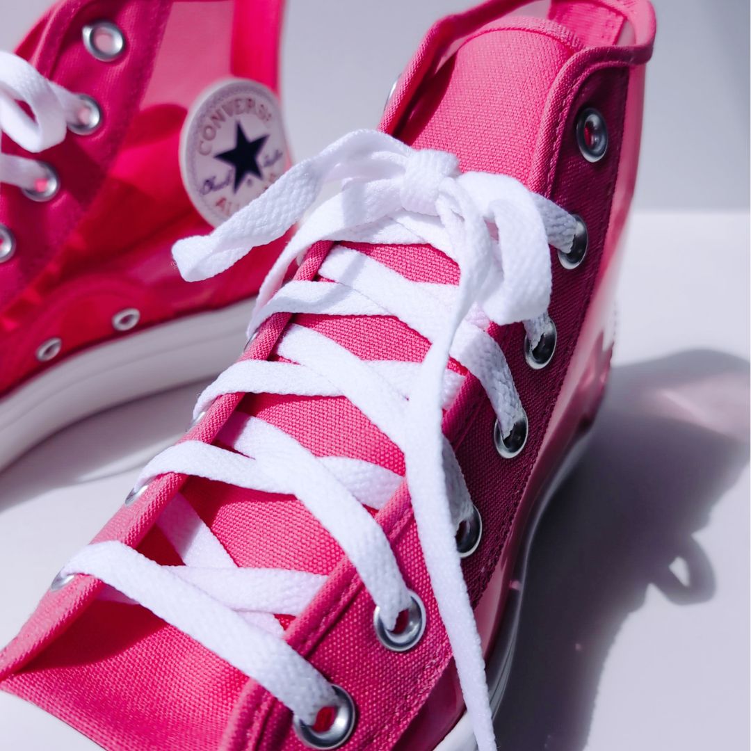 CONVERSE ALL SATR LIGHT CLEARMATERIAL HI PINK | 23.5cm | 31300441