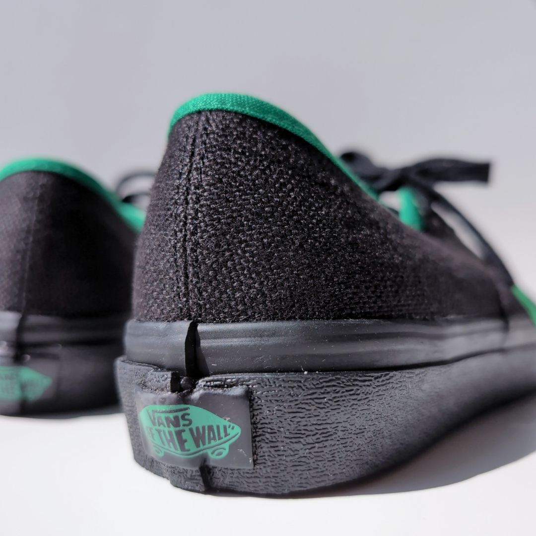 vans AUTHENTIC HEMP V44CF Black/Green| 24.5cm