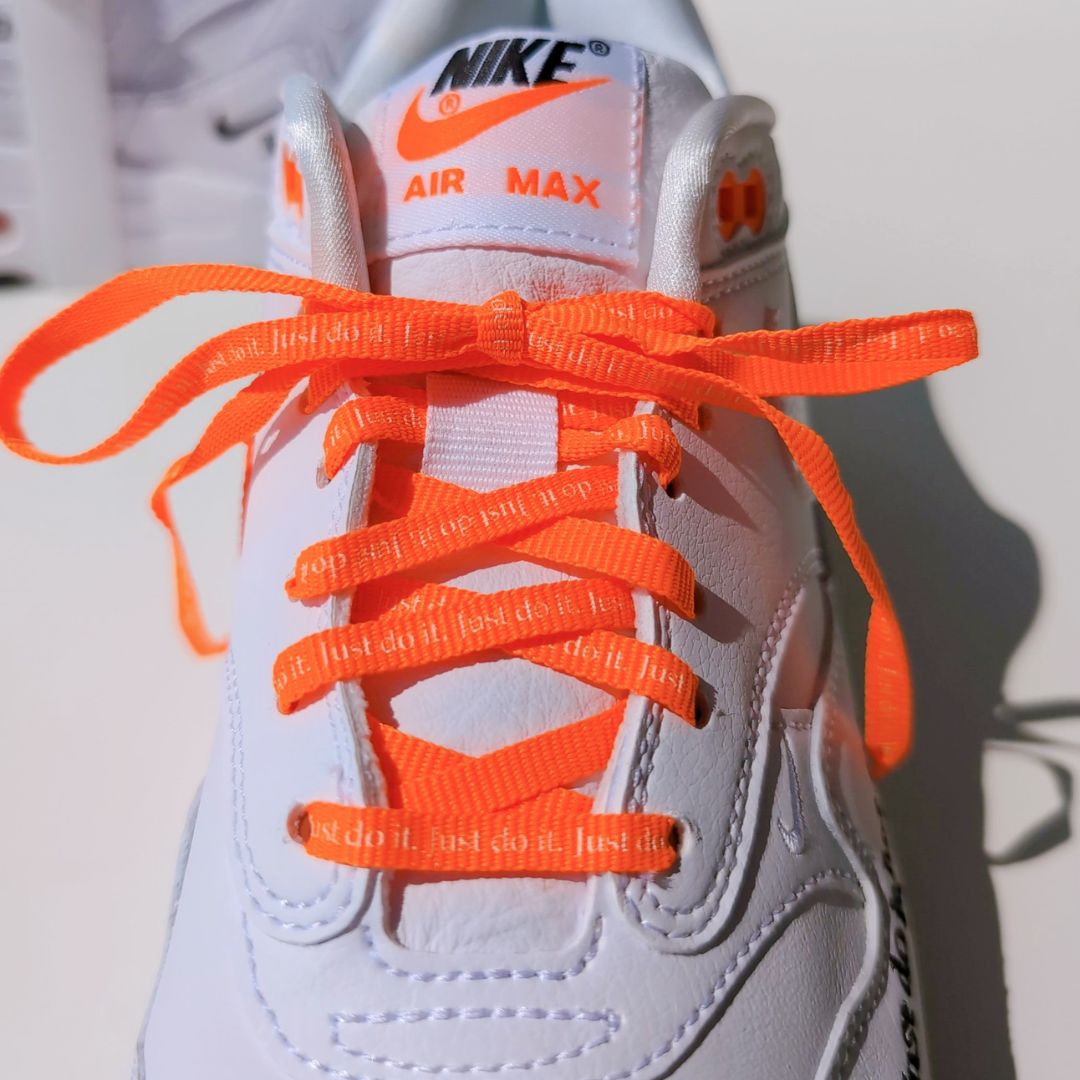 NIKE WMNS AIR MAX 1 WHITE JUST DO IT COLLECTION | 24.0cm | 917691-100