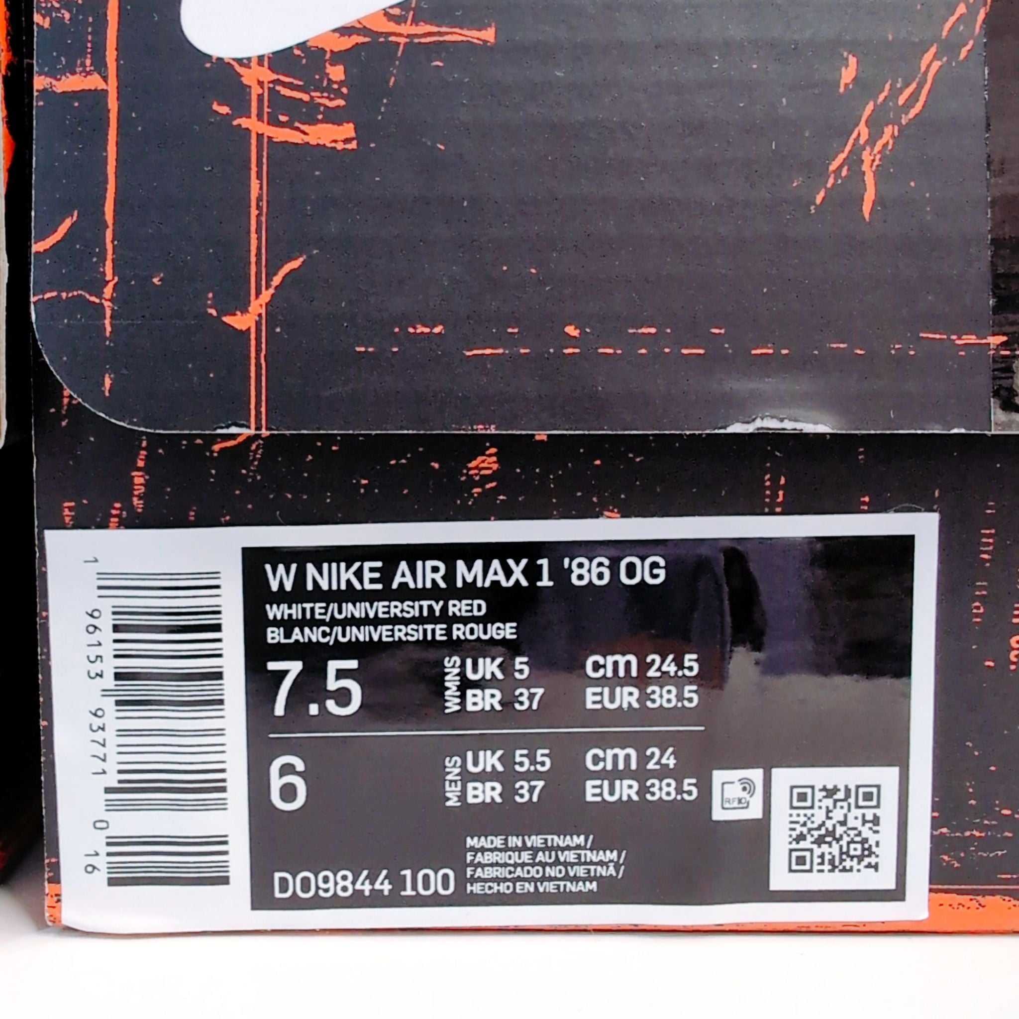 Nike WMNS Air Max 1 ’86 OG "Big Bubble Red" | 24.5cm,25.5cm | DO9844-100