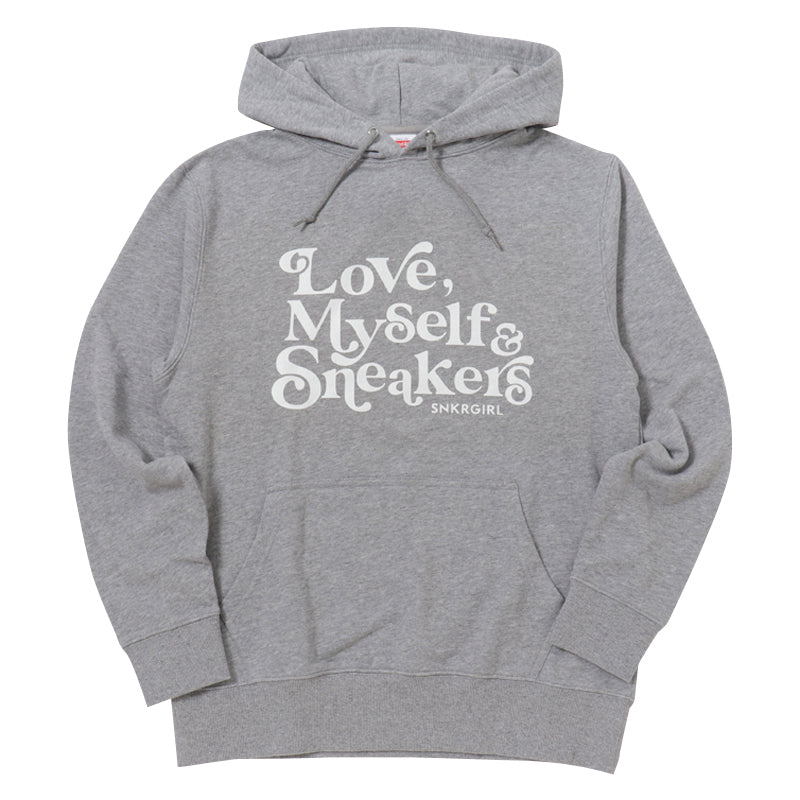 SNKRGIRL hoodie (gray)/ オリジナルパーカー (グレー)