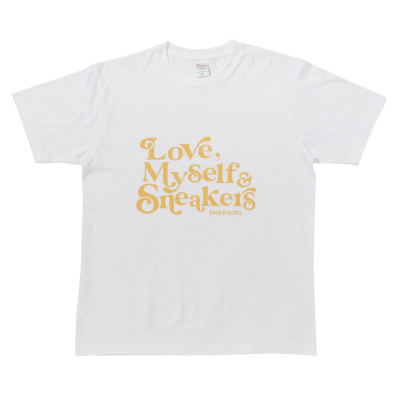 SNKRGIRL Tee (Yellow Logo) / スニーカーガール オリジナルTシャツ (イエロー ロゴ)