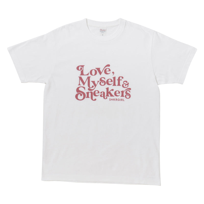 SNKRGIRL Tee (Red Logo) / スニーカーガール オリジナルTシャツ (レッド ロゴ)