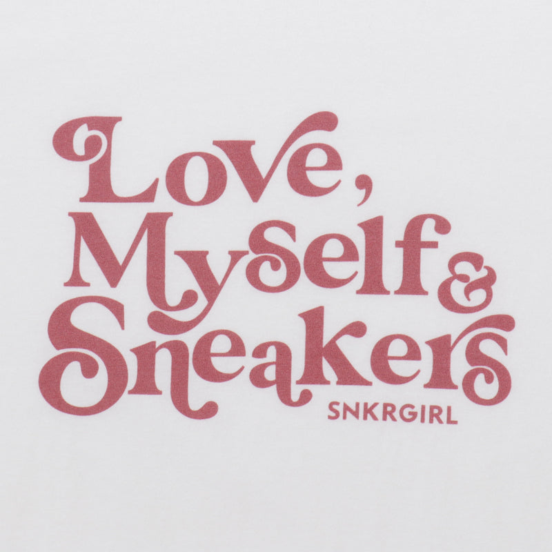 SNKRGIRL Tee (Red Logo) / スニーカーガール オリジナルTシャツ (レッド ロゴ)